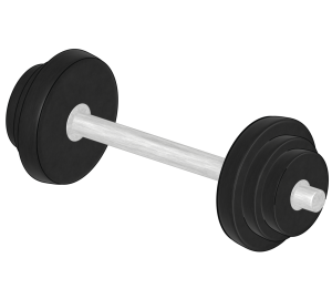 バーベルのイラスト