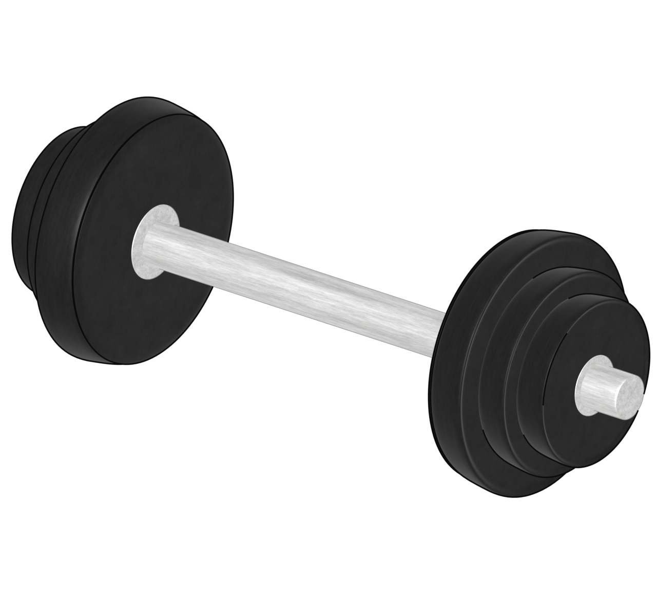 バーベルのイラスト