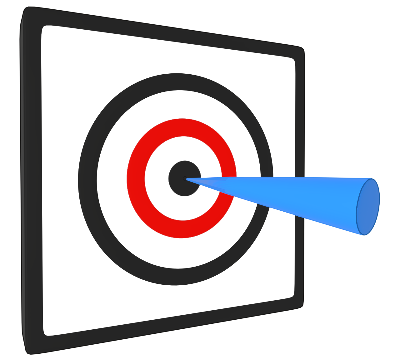 吹き矢のイラスト