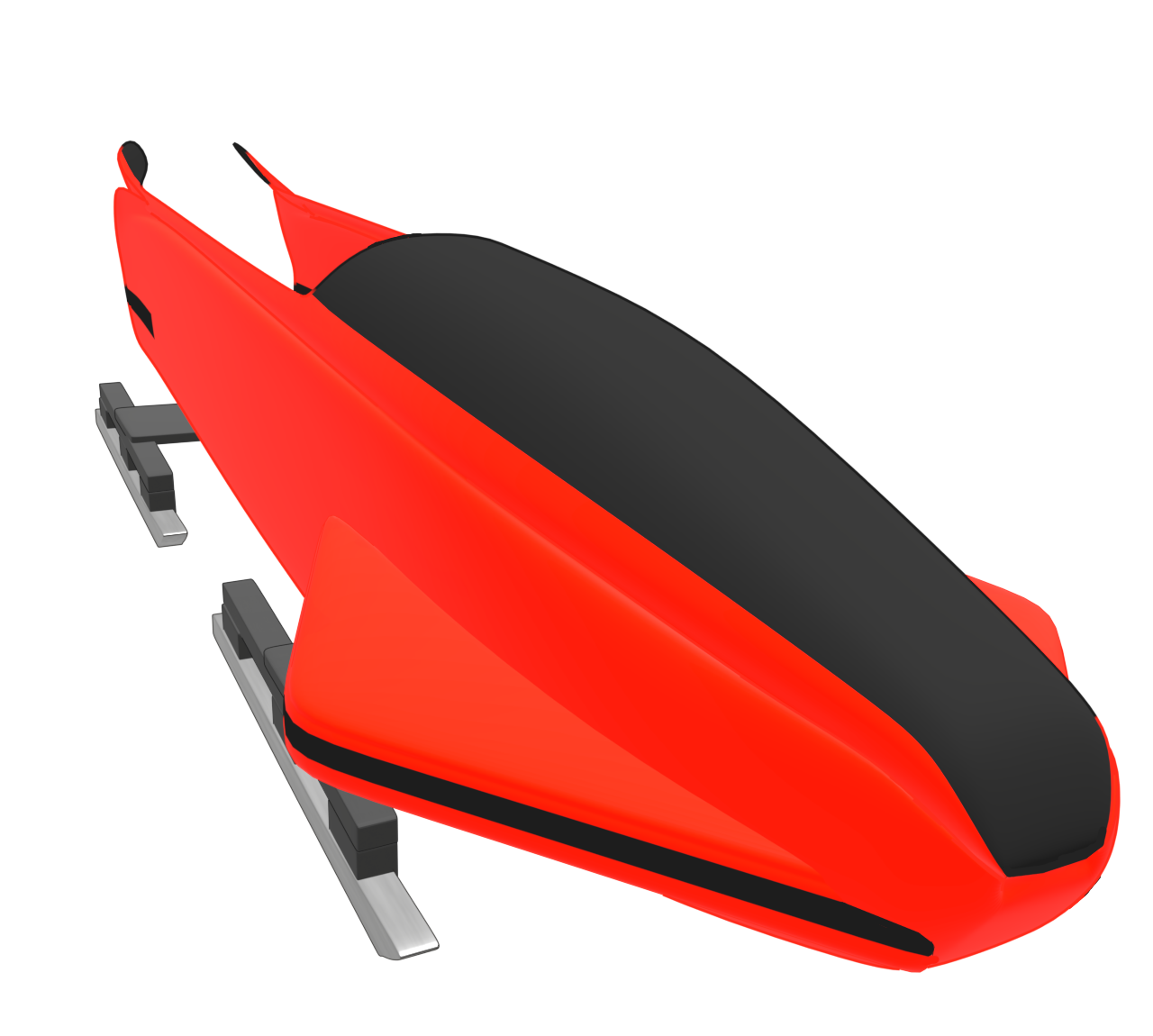 ボブスレーのイラスト