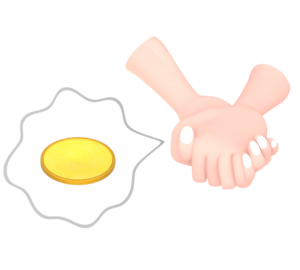 コイントス 裏・表どっち？のイラスト