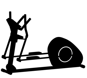 クロストレーナーのシルエット