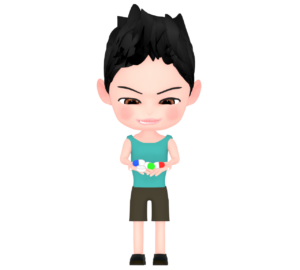 ドーピングをする人のイラスト