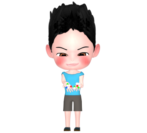 ドーピングをする人のイラスト