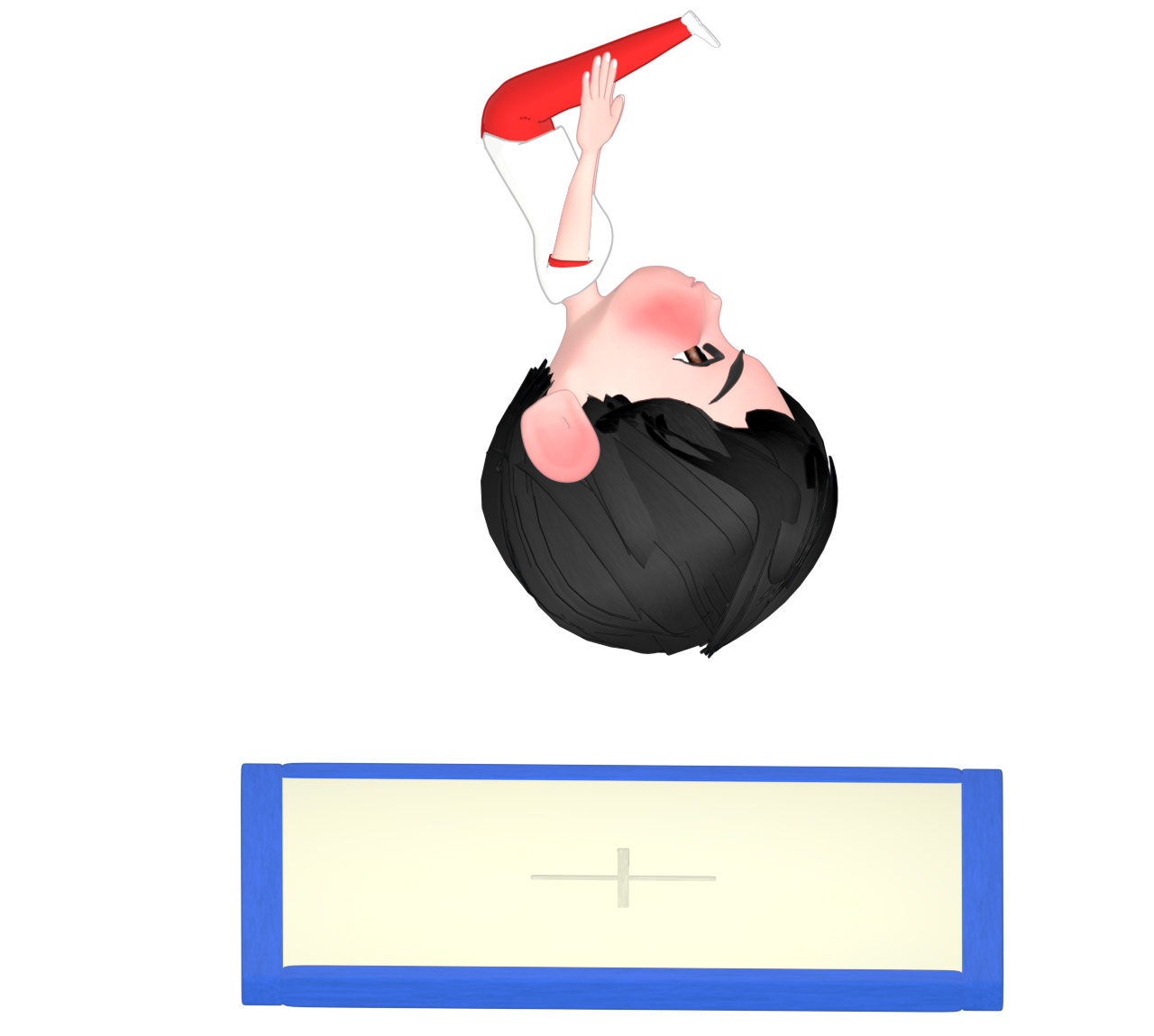 体操競技 トランポリンのイラスト