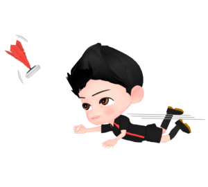 インディアカをする人のイラスト