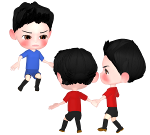 カバディのイラスト