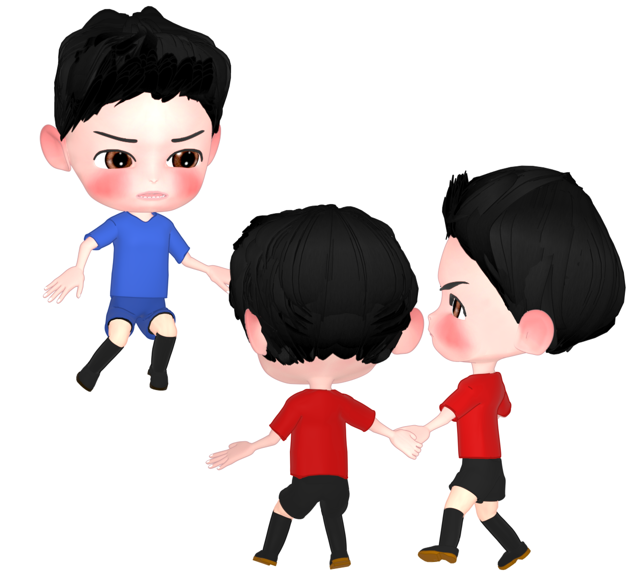 カバディのイラスト