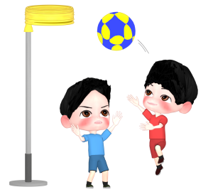 コーフボールのイラスト