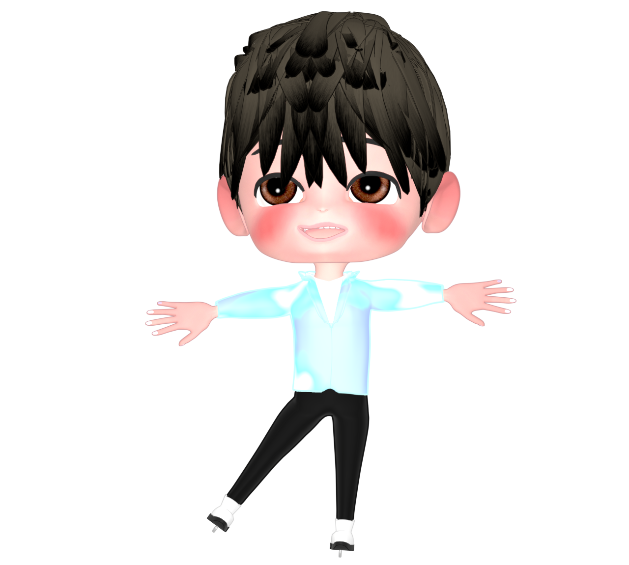 フィギュアスケート 男子のイラスト