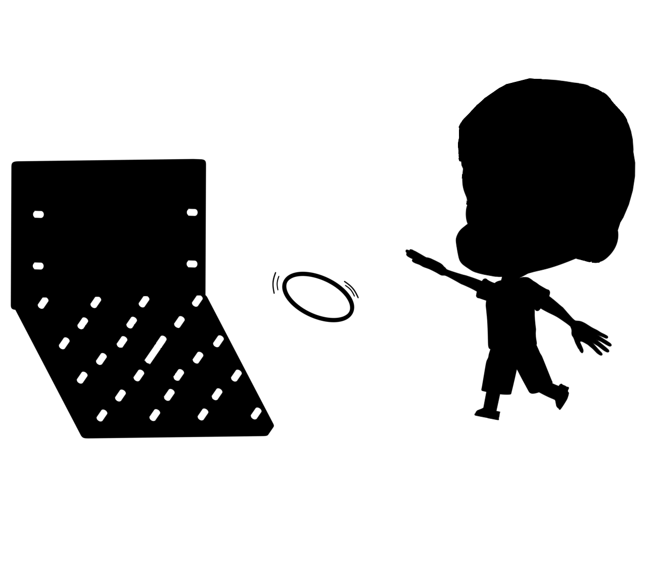 クロリティーのシルエット