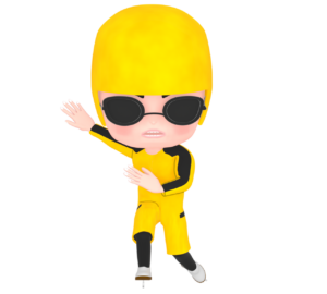 スピードスケートのイラスト
