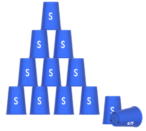 スピードスタックスカップのイラスト