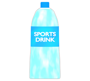 スポーツドリンクのイラスト