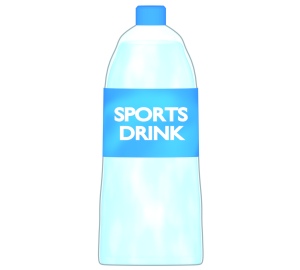 スポーツドリンクのイラスト