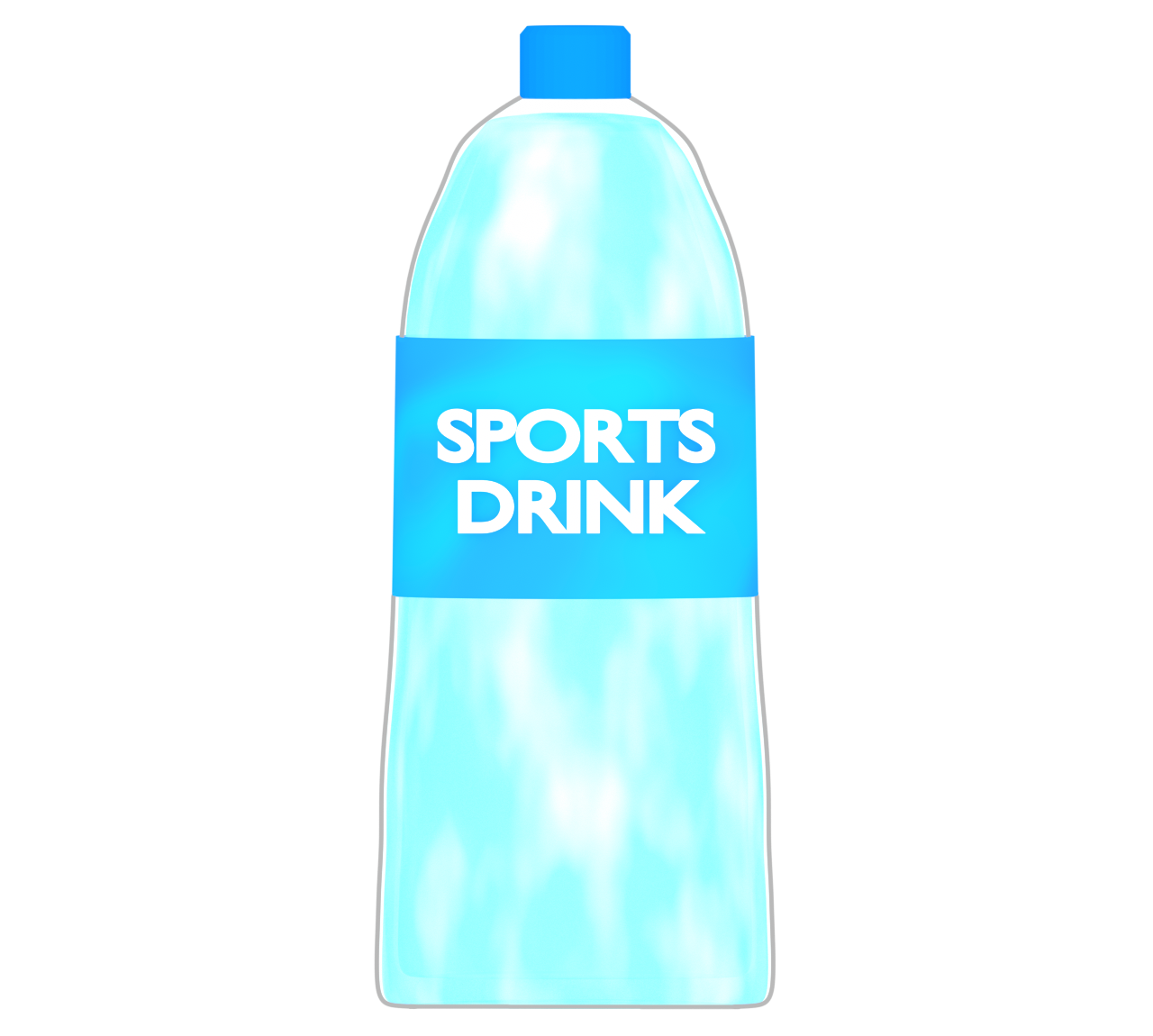 スポーツドリンクのイラスト