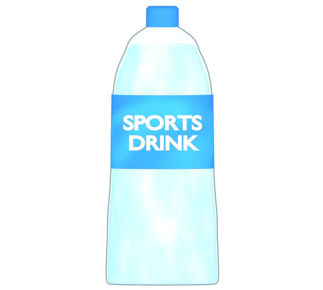 スポーツドリンクのイラスト