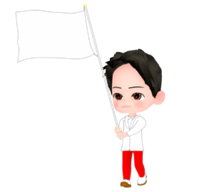 スポーツ大会の入場行進のイラスト