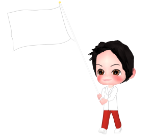 スポーツ大会の入場行進のイラスト