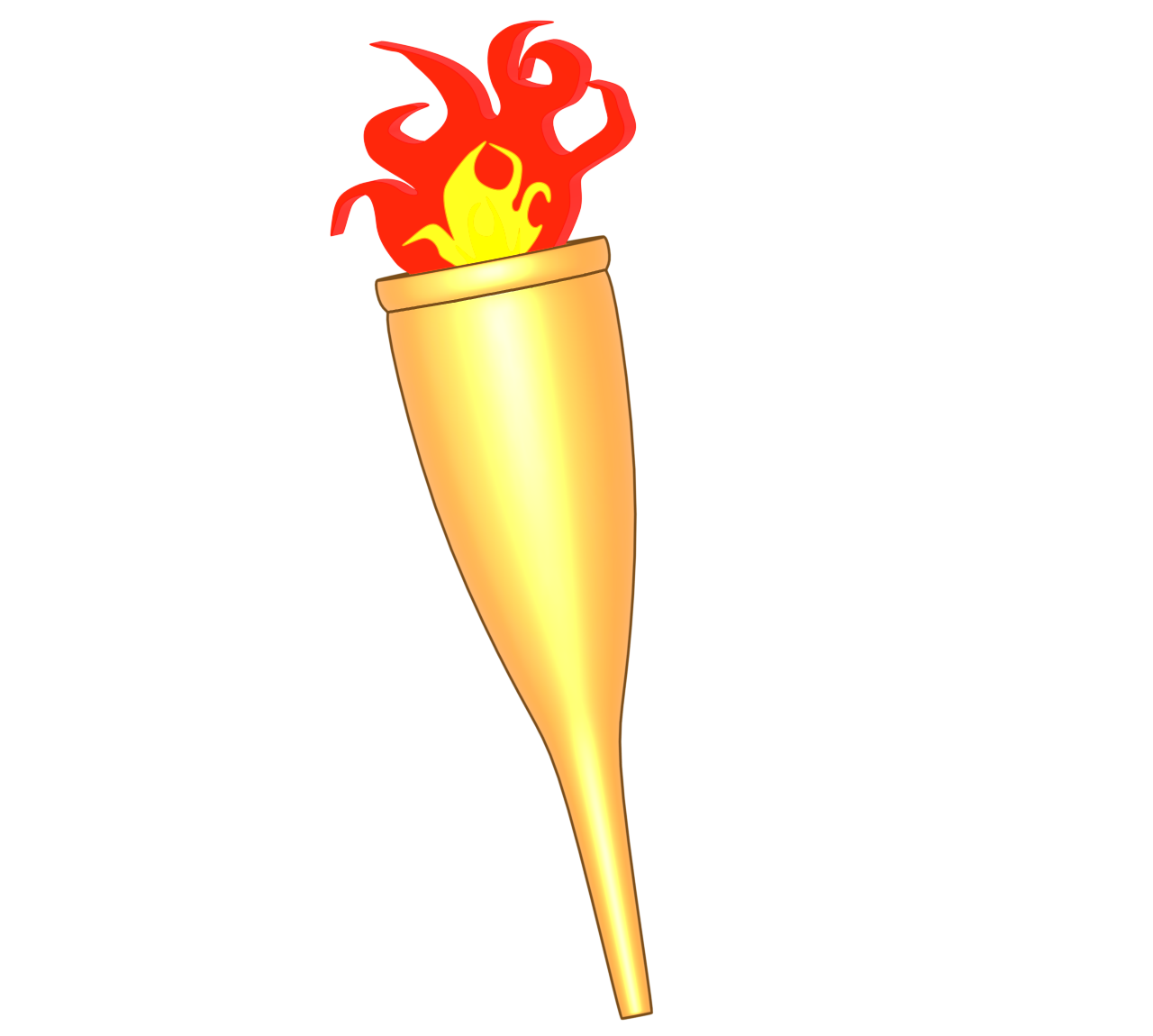 聖火のイラスト