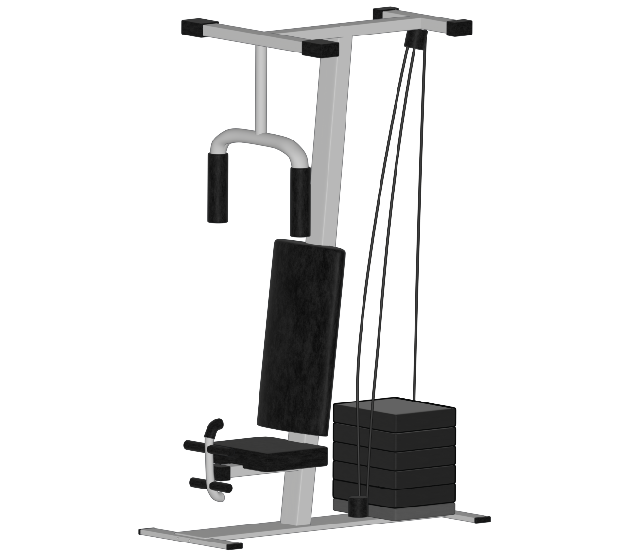 トレーニングマシンのイラスト