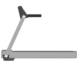 ランニングマシンのイラスト