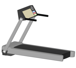 ルームランナーのイラスト