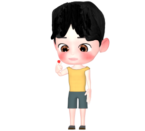 無意識にドーピングをする人のイラスト