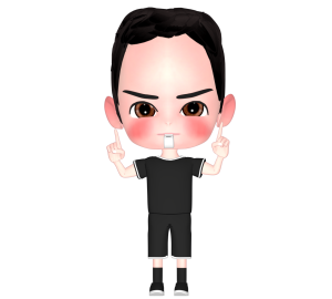 VARのポーズをする審判のイラスト