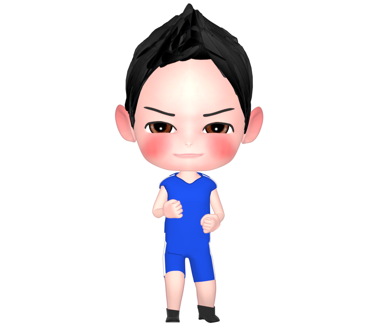 レスリングのイラスト