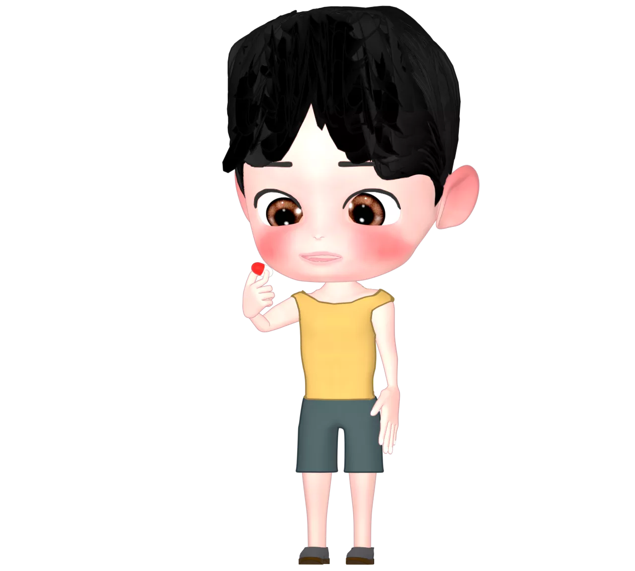 無意識にドーピングをする人のイラスト