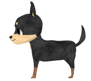 チワワのイラスト