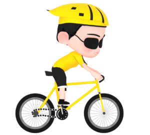 ロードレースのイラスト