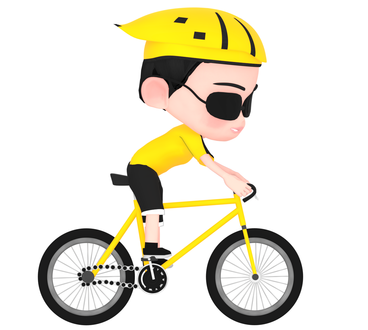 ロードレースのイラスト